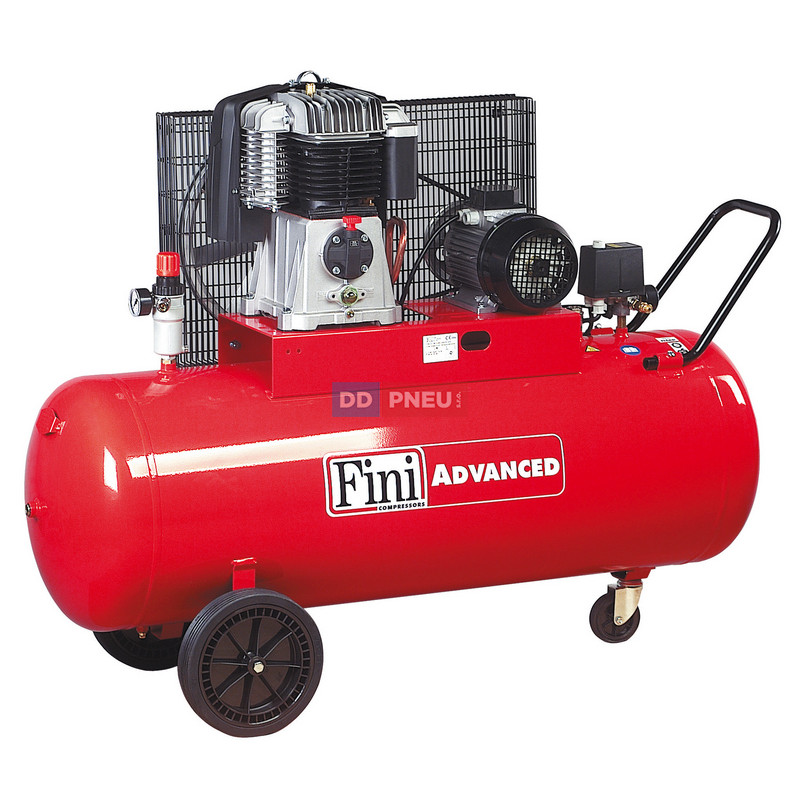 Piestový kompresor Fini BK ADVANCED 114-200-5,5 – objem nádrže 200 l